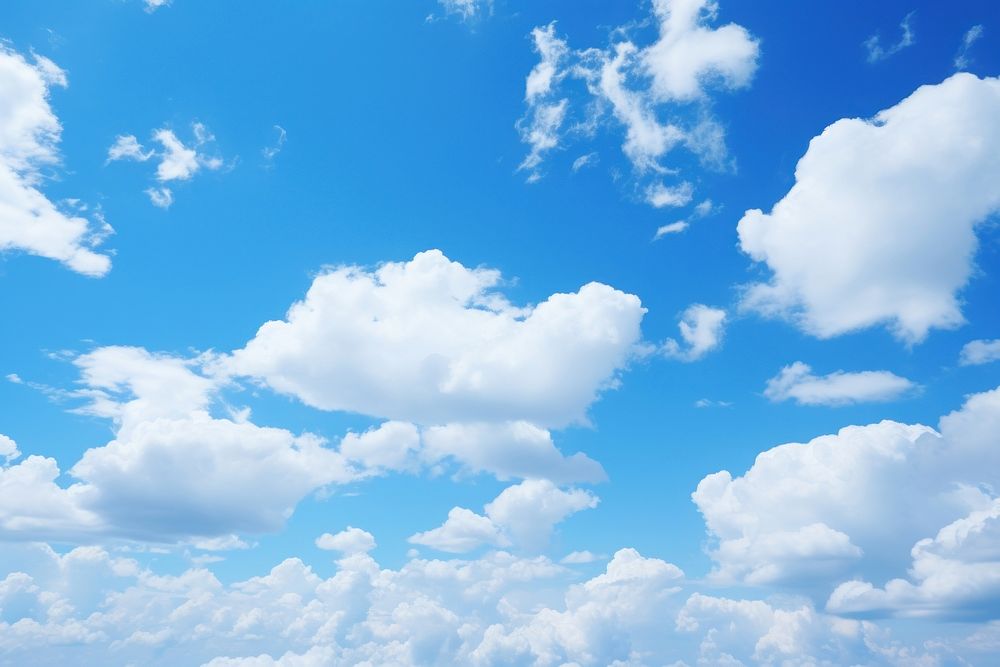 Clear sky cloud outdoors nature. AI generated Image by rawpixel.