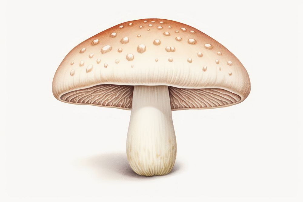 Mushroom mushroom fungus agaric. AI generated Image by rawpixel.
