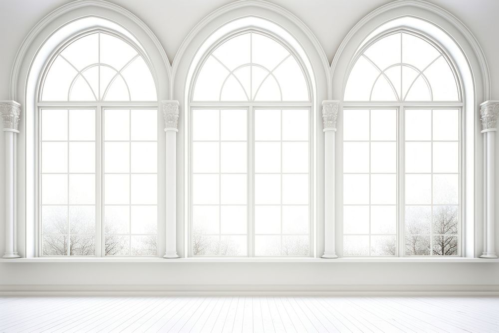 House window backgrounds white architecture. AI generated Image by rawpixel.