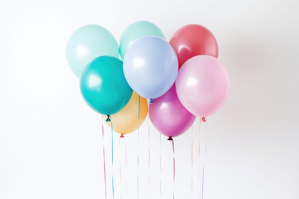 Balloons anniversary celebration decoration. AI generated Image by rawpixel.