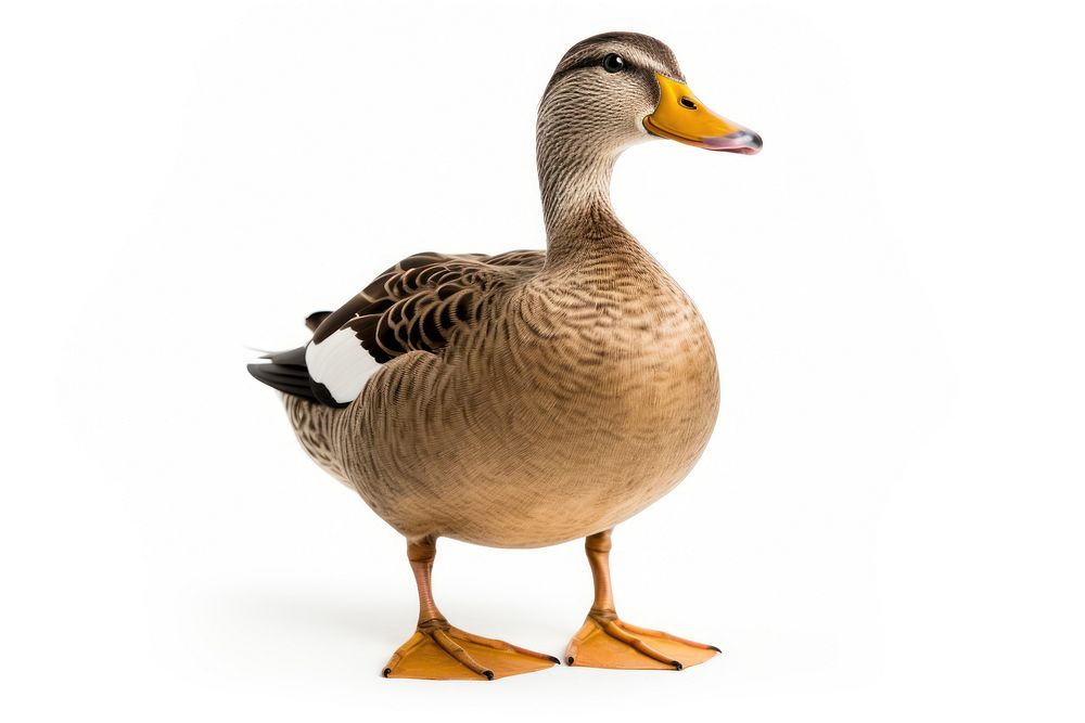 Duck animal goose bird. AI generated Image by rawpixel.