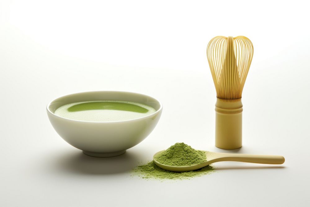 Tea drink spoon green. 