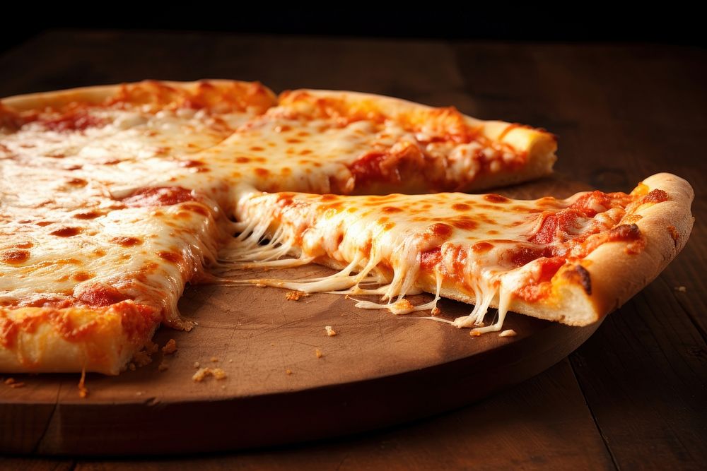 Pizza cheese slice food. 