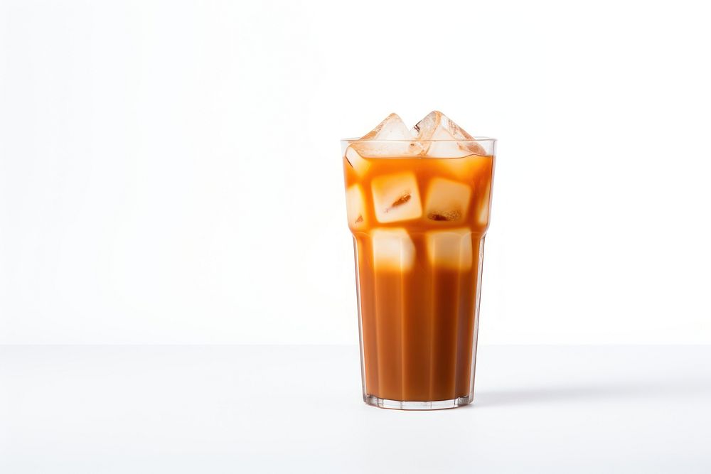 Thai tea smoothie drink juice. AI generated Image by rawpixel.