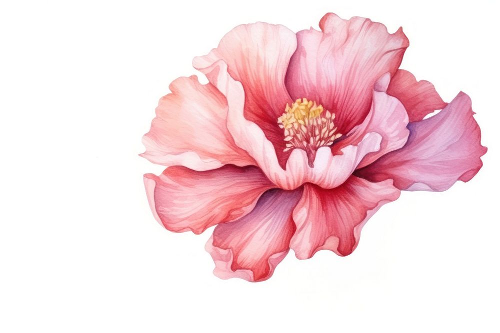 Peony Flower flower hibiscus dahlia. AI generated Image by rawpixel.