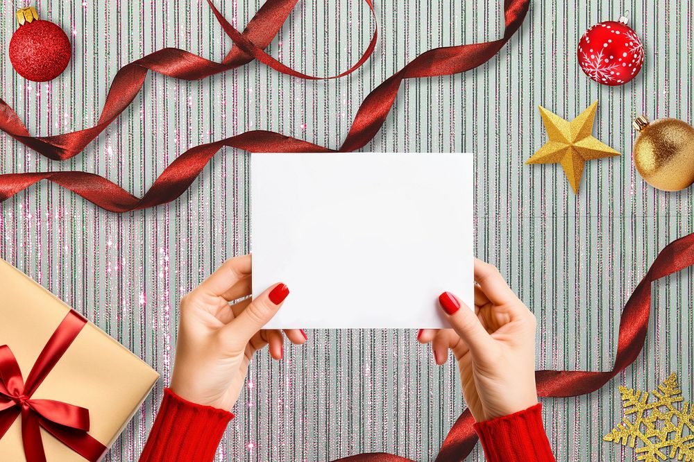 Christmas holiday season's greeting card