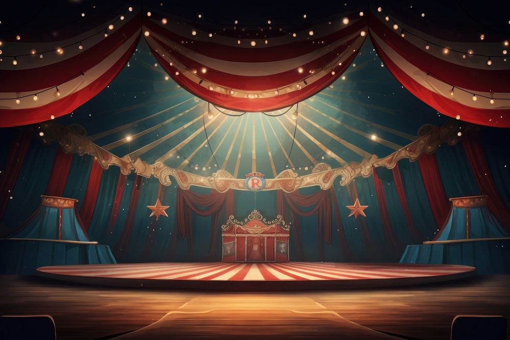 Circus stage chair entertainment. | Premium Photo - rawpixel