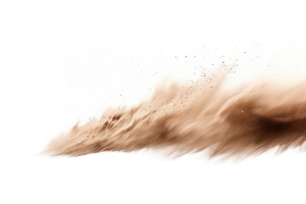 Dusty fast movement outdoors nature splattered. AI generated Image by rawpixel.
