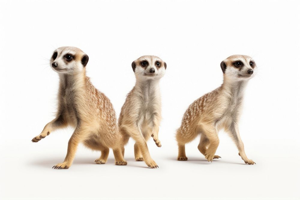 Meerkats meerkat wildlife animal. AI generated Image by rawpixel.