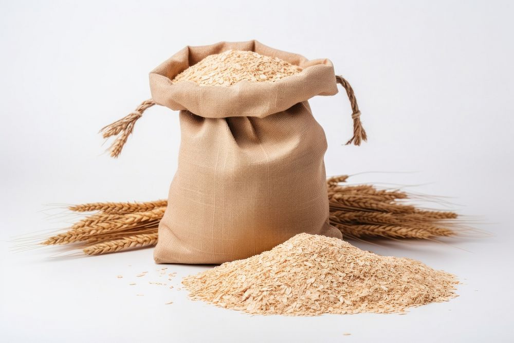 Ingredient wheat food sack. AI generated Image by rawpixel.