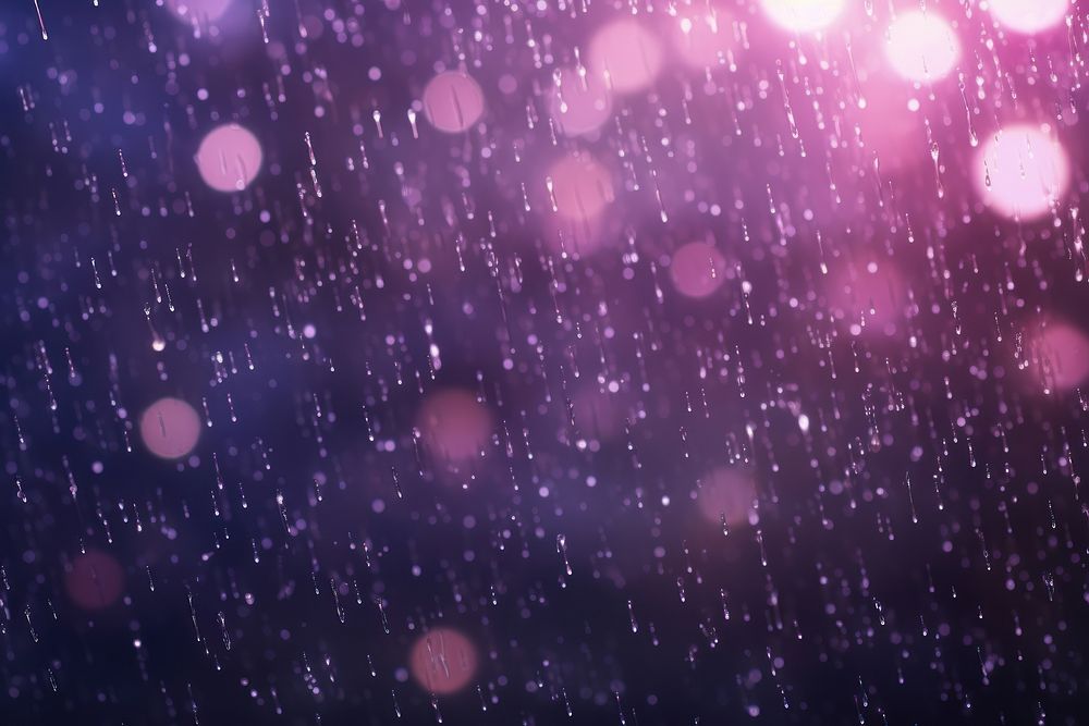 Glitter rain outdoors nature. AI generated Image by rawpixel.