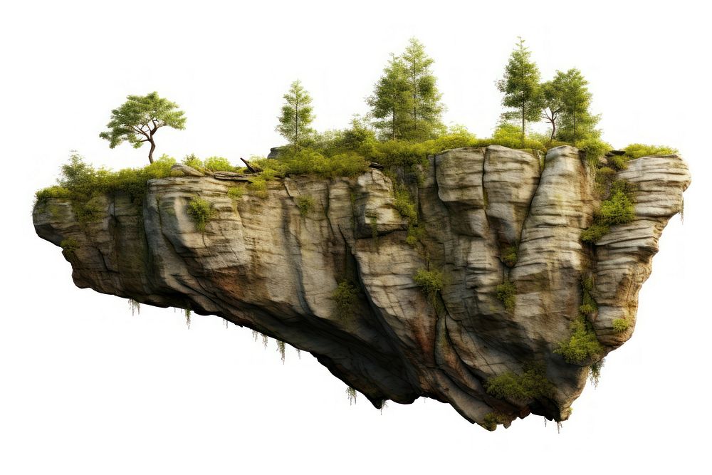 Nature cliff landscape outdoors. AI generated Image by rawpixel.
