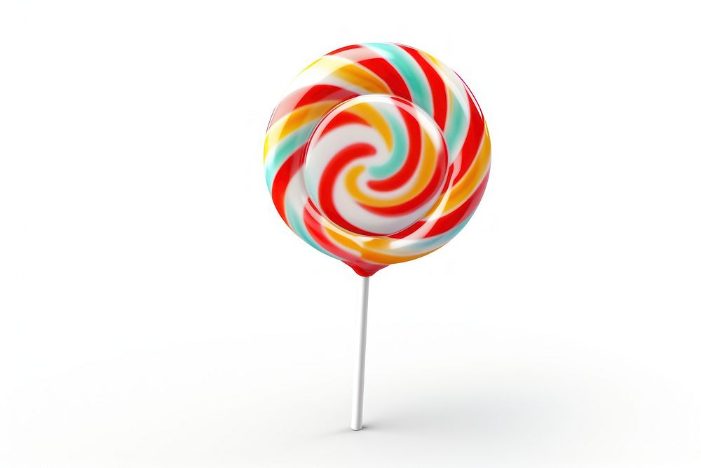 Candy lollipop confectionery food. AI generated Image by rawpixel.