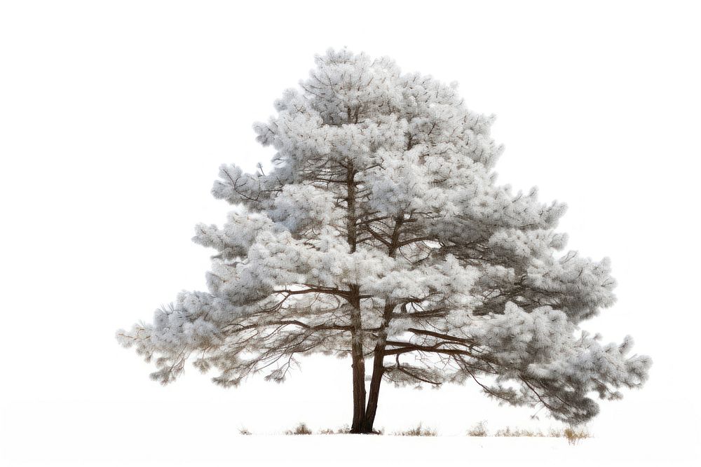 Winter tree outdoors nature. AI generated Image by rawpixel.