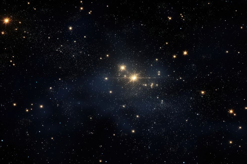Star cluster backgrounds astronomy universe. AI generated Image by rawpixel.
