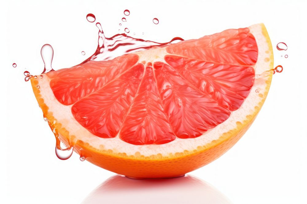Grapefruit juice slice plant. AI generated Image by rawpixel.