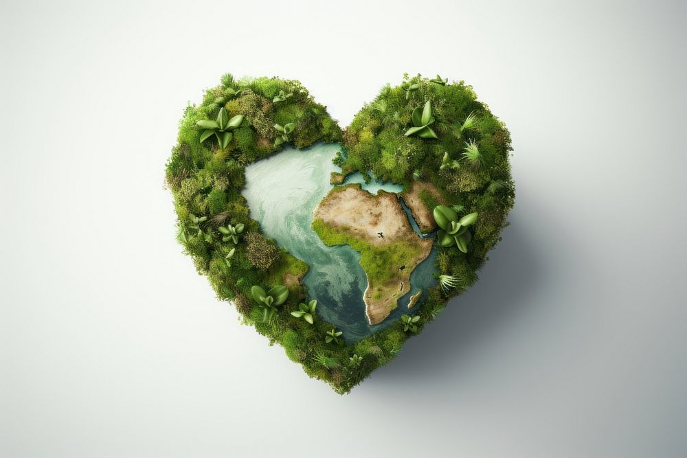 Earth heart shape accessories accessory outdoors. AI generated Image by rawpixel.