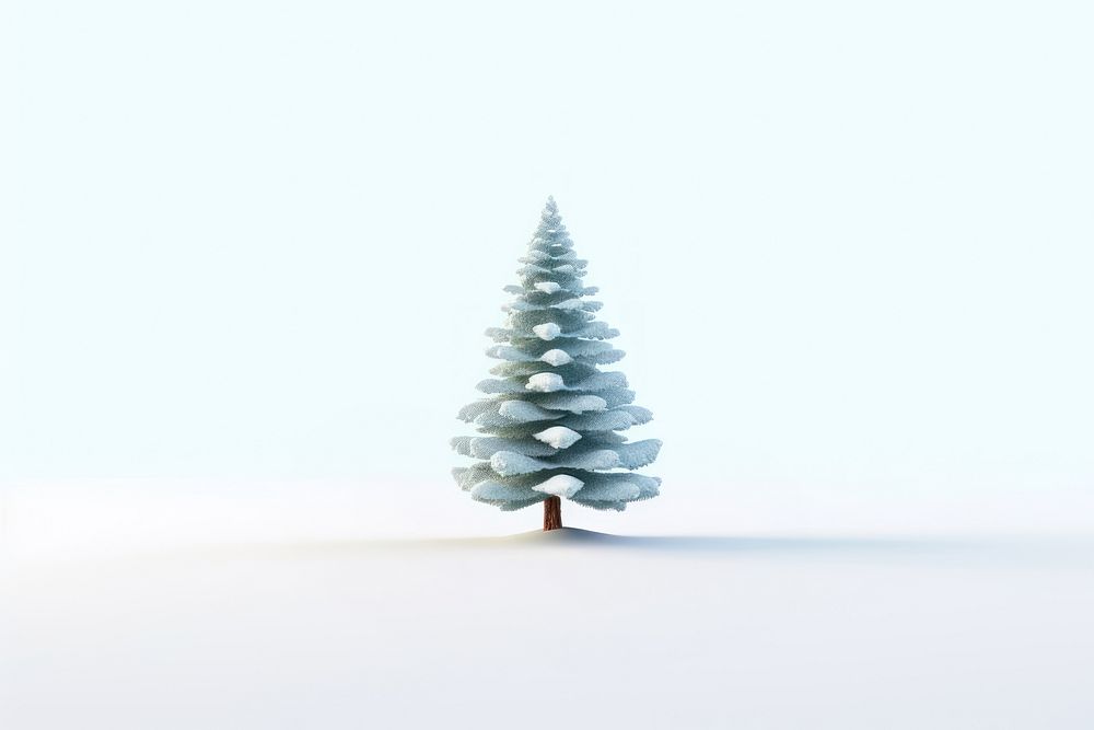 Tree pine christmas plant. AI generated Image by rawpixel.