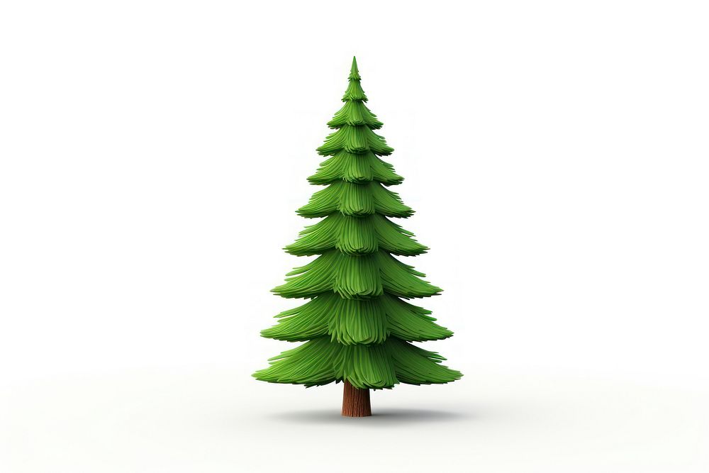 Pine tree christmas plant green. AI generated Image by rawpixel.