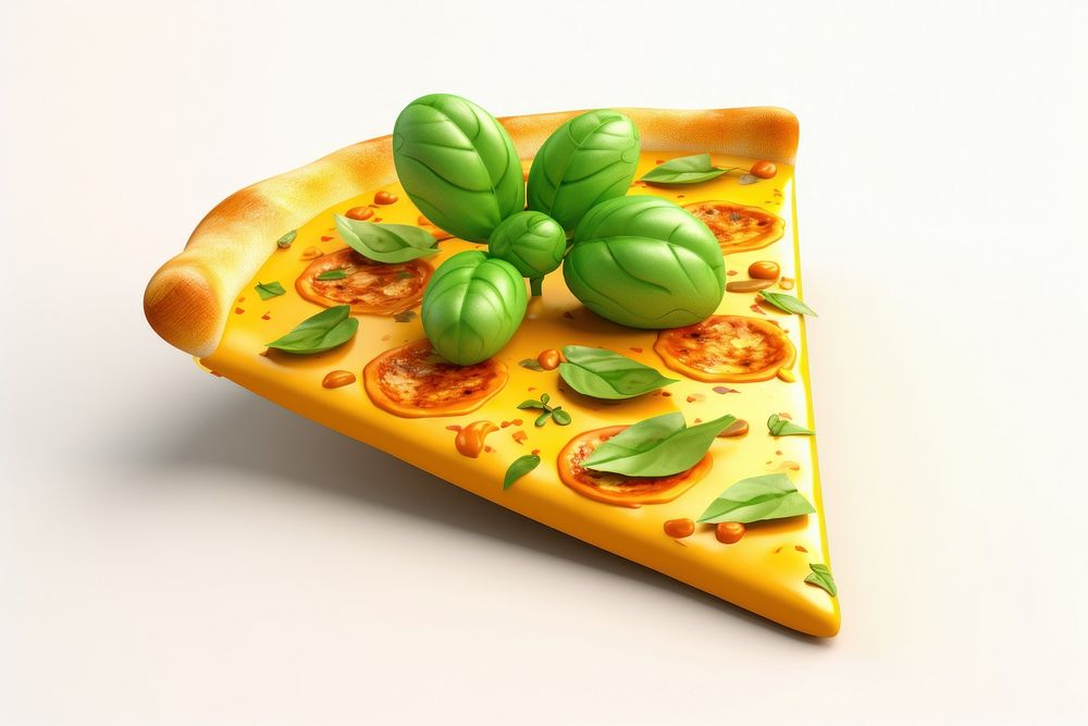 Pizza magarita food vegetable pepperoni. AI generated Image by rawpixel.