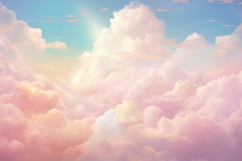 Heaven cloud backgrounds sunlight. AI generated Image by rawpixel.
