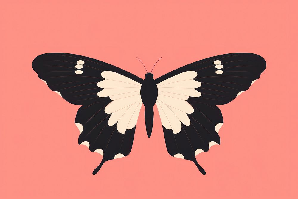 Butterfly animal insect wing. AI generated Image by rawpixel.