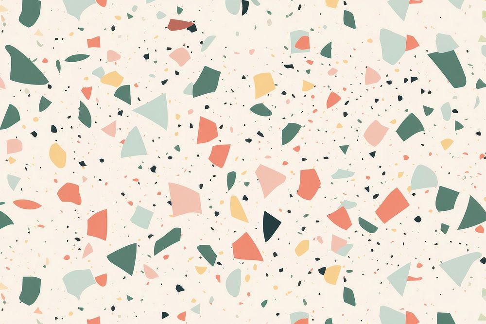 Terrazzo pattern backgrounds confetti abstract. 