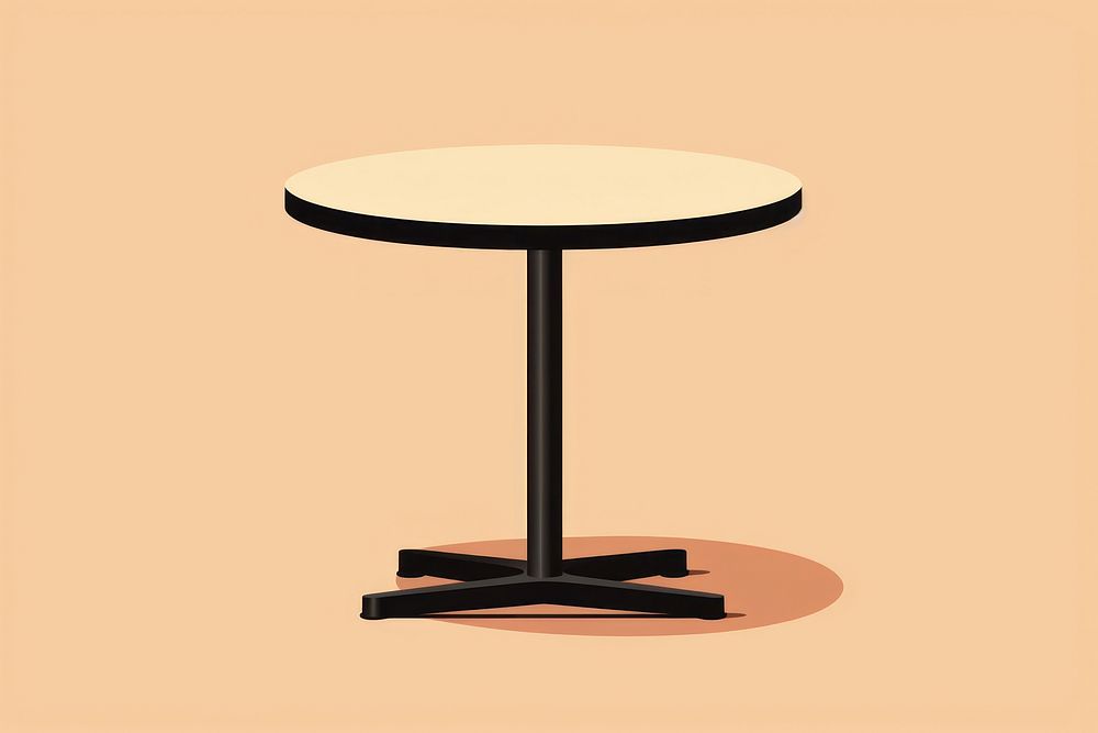Table furniture restaurant absence. AI generated Image by rawpixel.