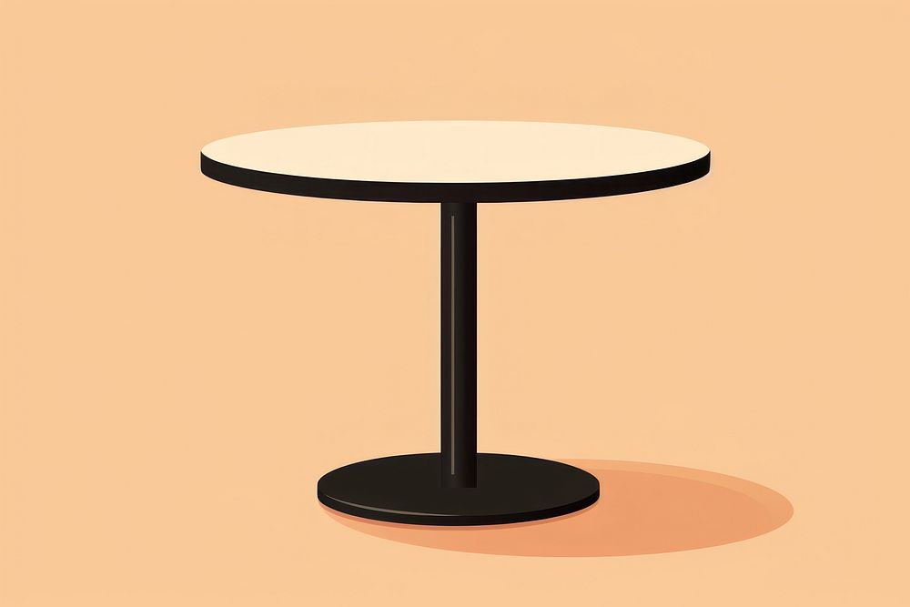 Table furniture restaurant lighting. AI generated Image by rawpixel.