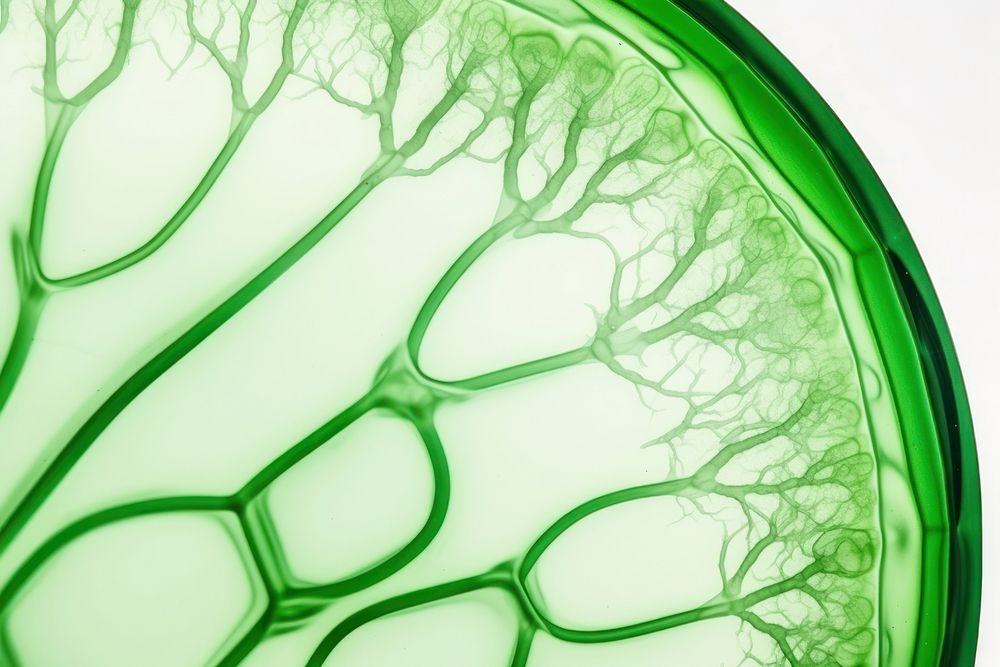 Chlorophyll cell backgrounds biotechnology magnification. AI generated Image by rawpixel.