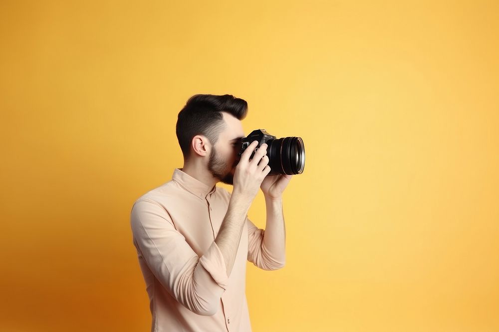 Male photographer. AI generated Image by rawpixel.