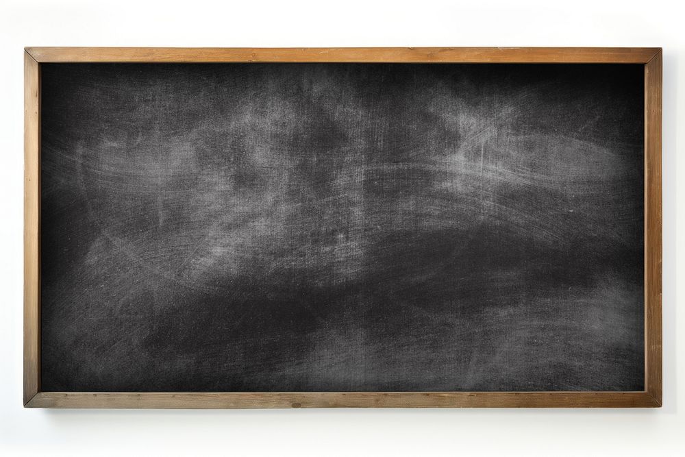 Empty blackboard with wooden frame. Blackboard surface ready for writing. Classic blackboard, perfect for classrooms or…