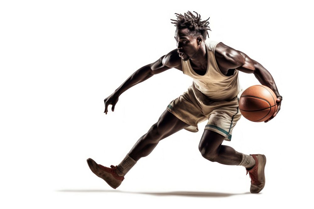 African playing basketball sports person adult. 