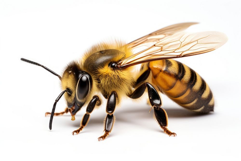 Bee bee animal insect. AI generated Image by rawpixel.