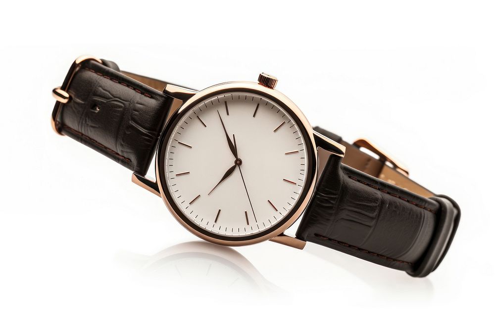 Elegant wristwatch accuracy jewelry person. AI generated Image by rawpixel.