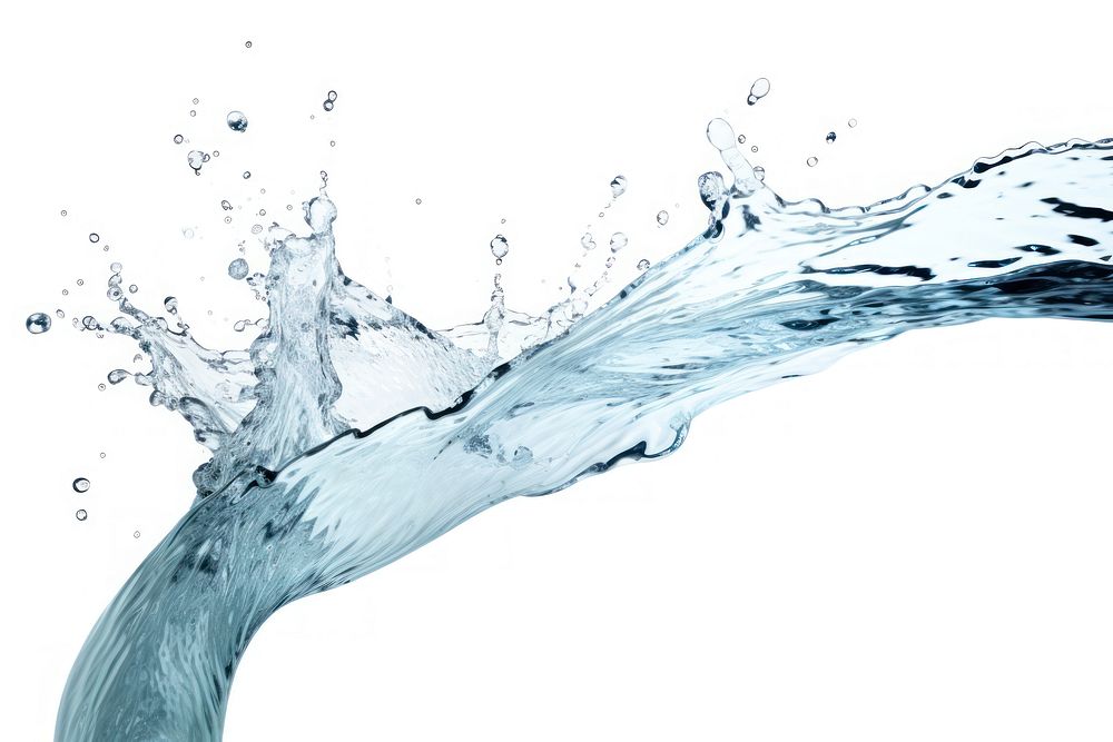 Water splash backgrounds white background refreshment. AI generated Image by rawpixel.