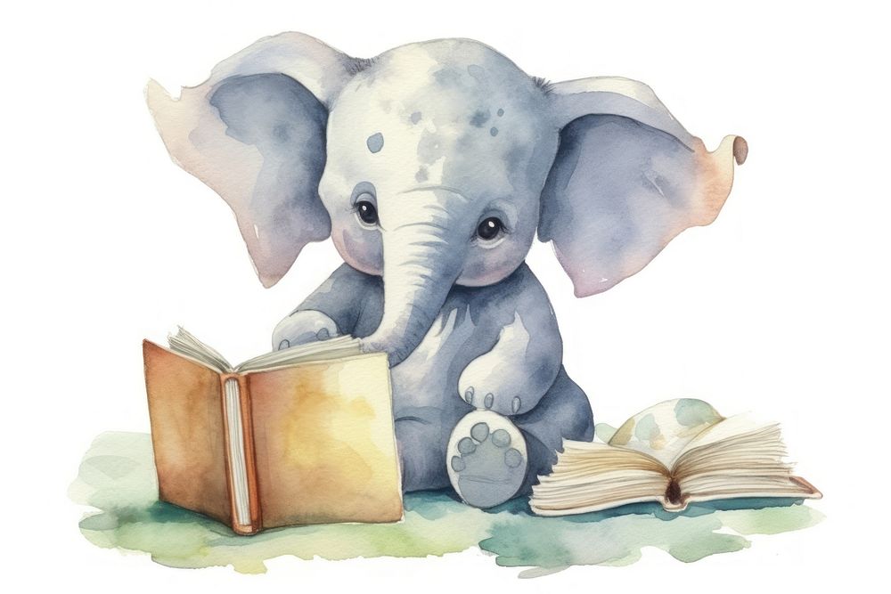 Elephant business animal book publication. 