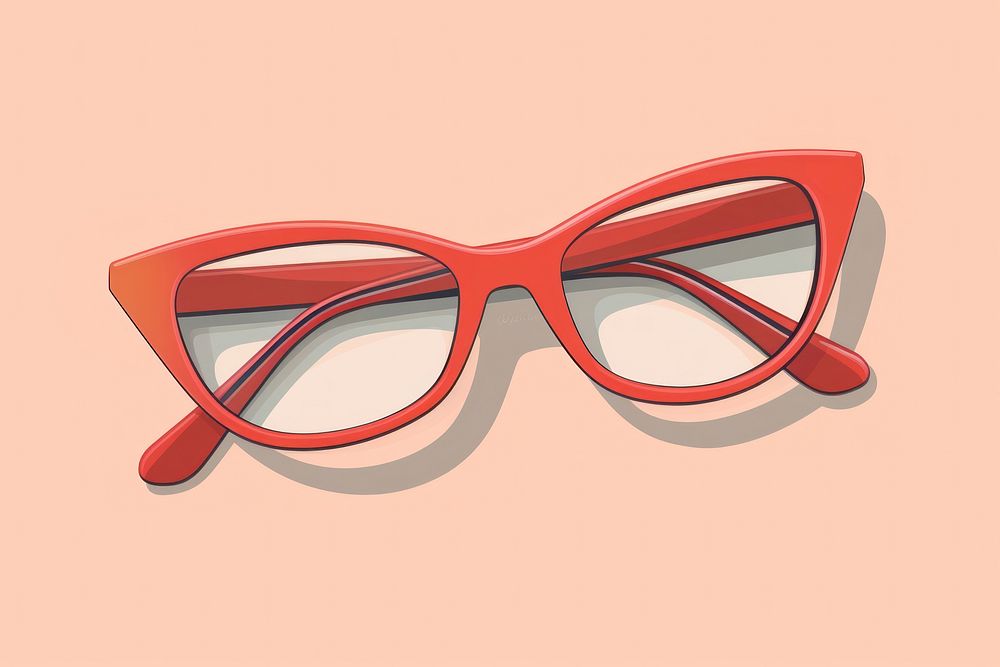 Cat eye glasses accessories sunglasses accessory. AI generated Image by rawpixel.