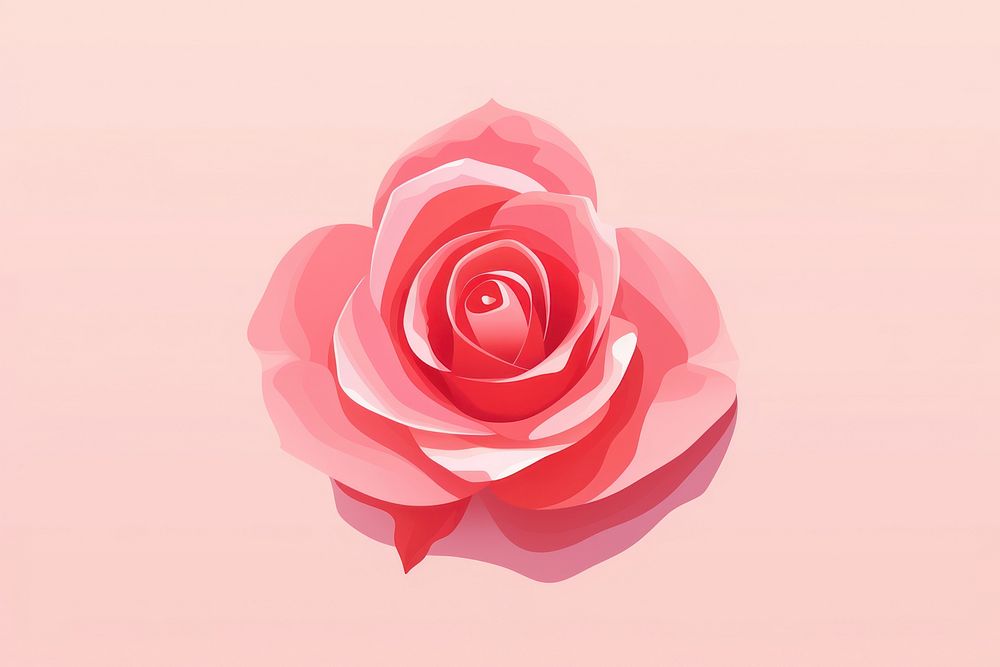 Rose petal flower plant inflorescence. AI generated Image by rawpixel.