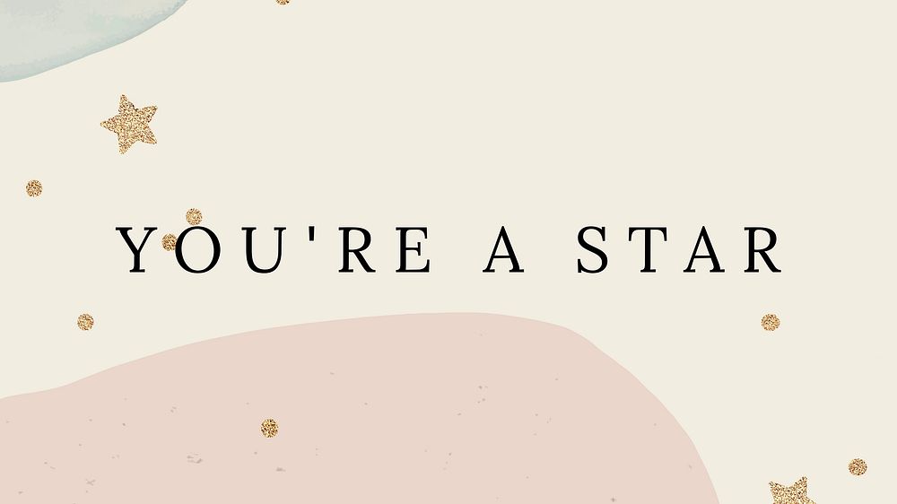You're a star blog banner template
