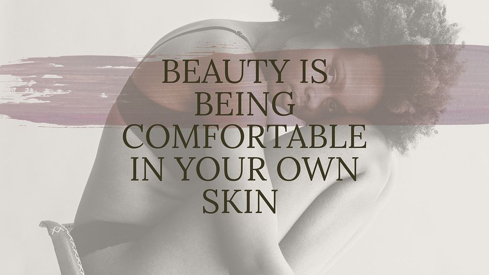 Beauty  blog banner template
