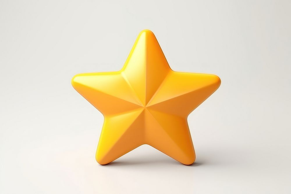 Party Element symbol star white background. AI generated Image by rawpixel.