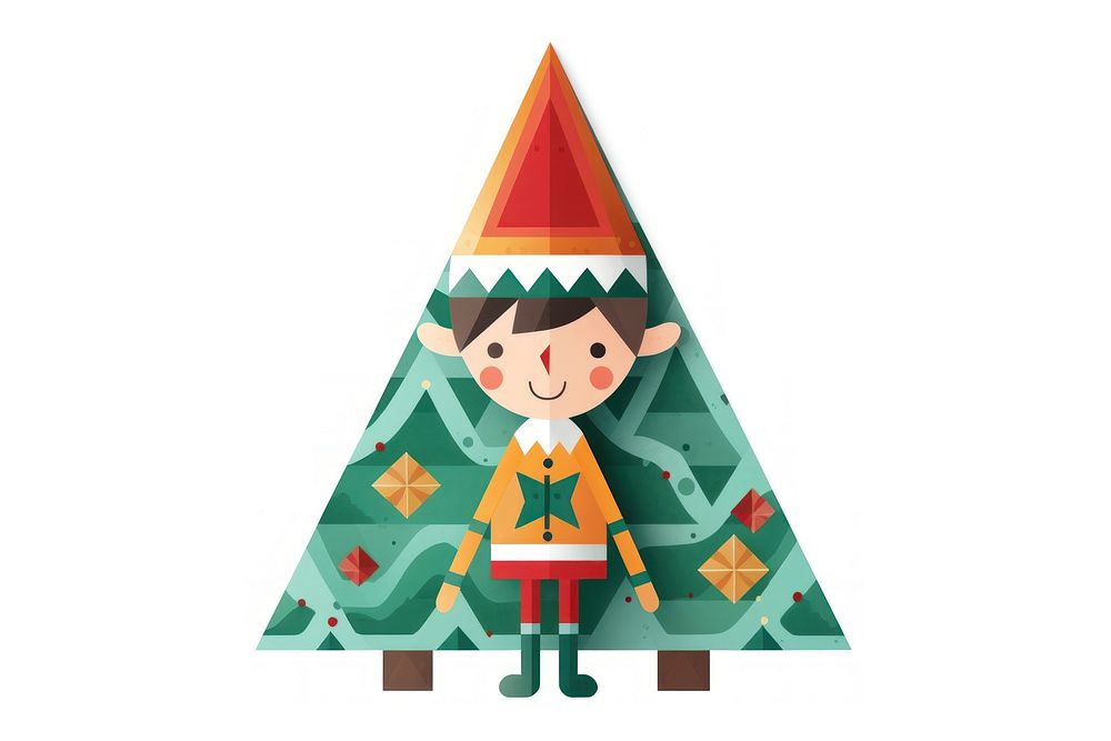 Christmas elf representation celebration creativity. AI generated Image by rawpixel.