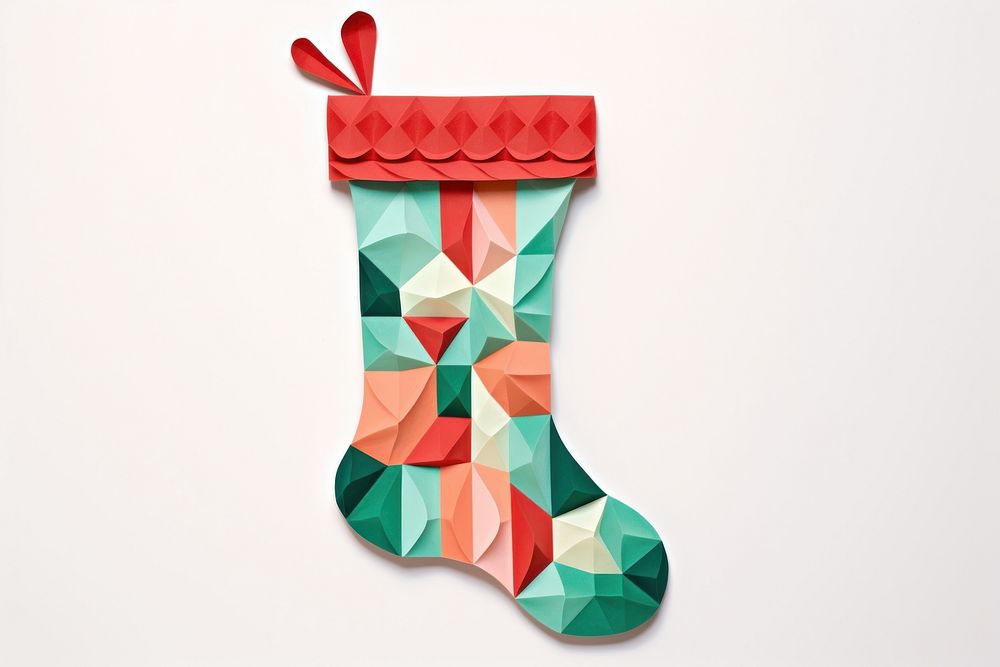 Christmas stocking craft gift celebration. AI generated Image by rawpixel.