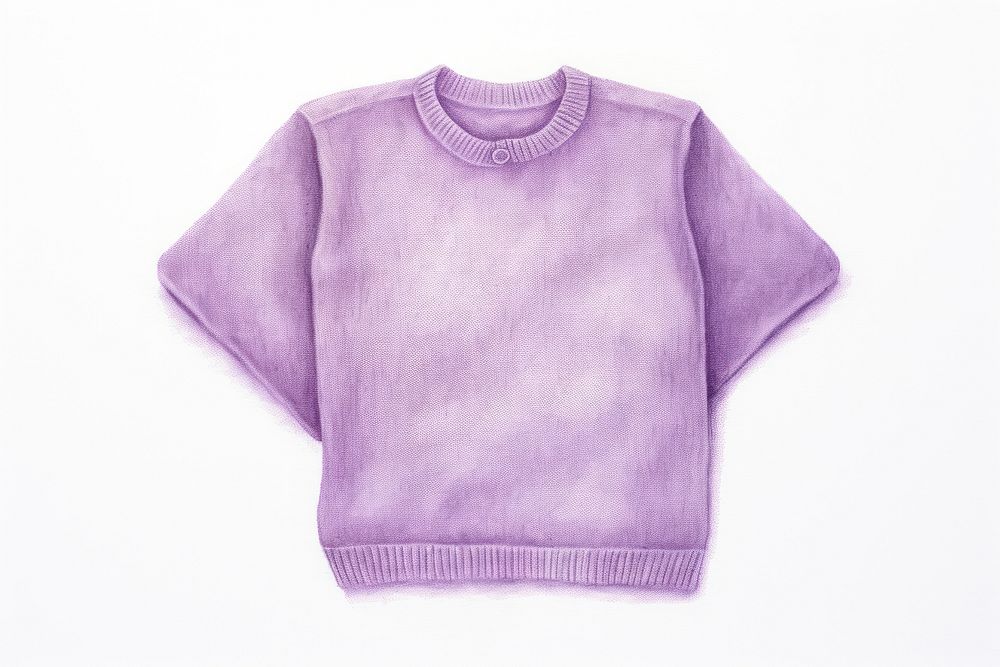 Sweater sweatshirt sleeve purple. AI generated Image by rawpixel.