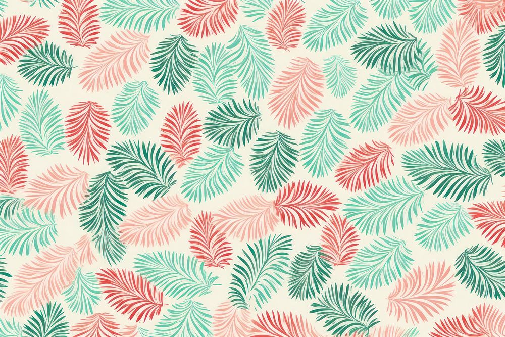 Vintage Christmas style pattern backgrounds texture. AI generated Image by rawpixel.