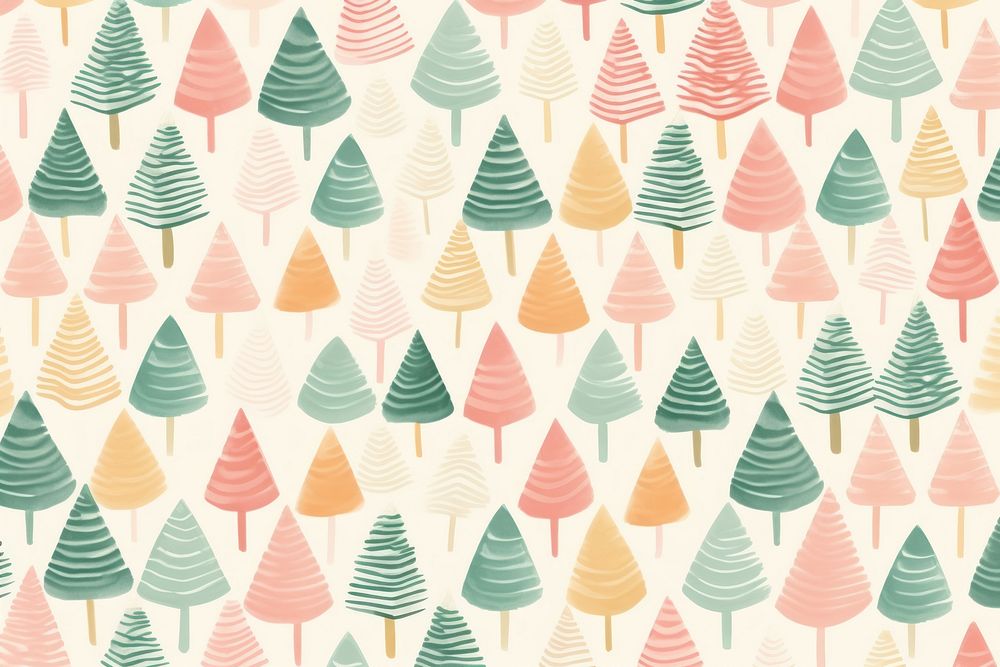 Vintage Christmas style pattern backgrounds repetition. AI generated Image by rawpixel.