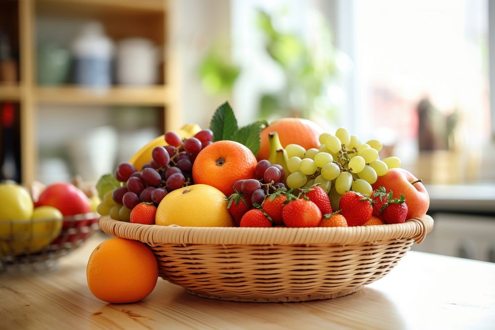 Fruits basket plant food. AI | Free Photo - rawpixel