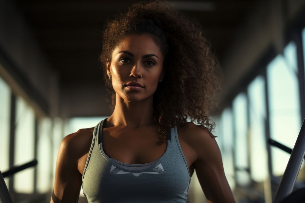 Half-affrican woman warring sport ware | Free Photo - rawpixel