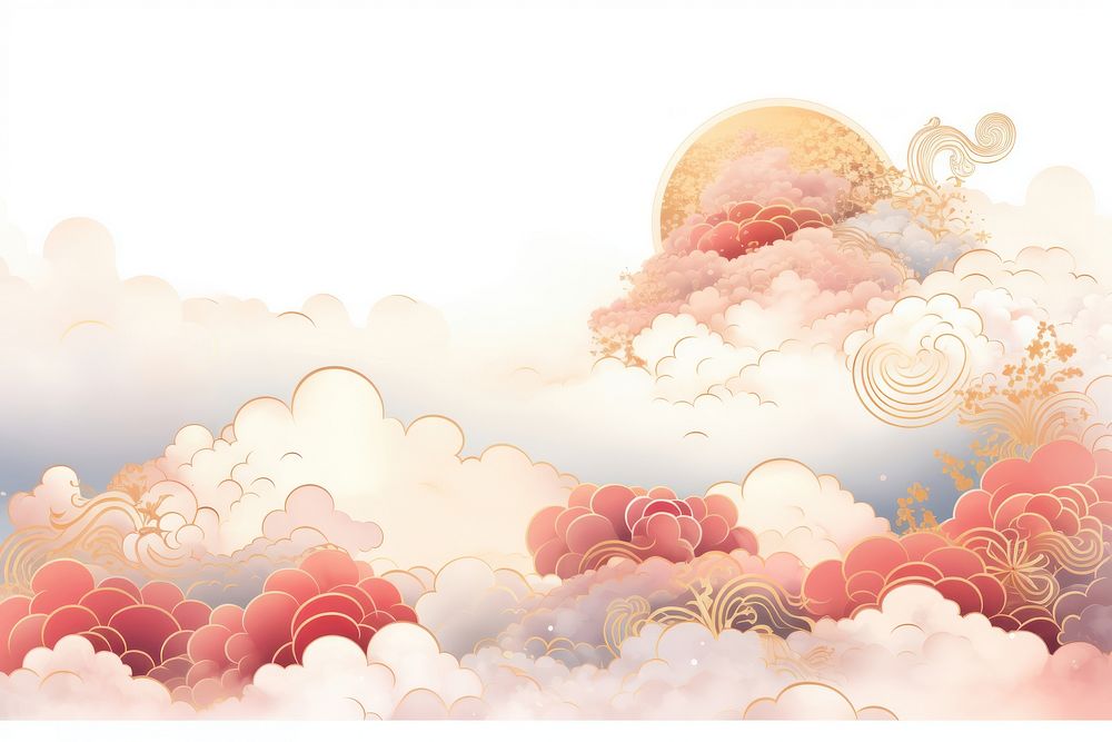 Auspicious cloud backgrounds outdoors nature. AI generated Image by rawpixel.